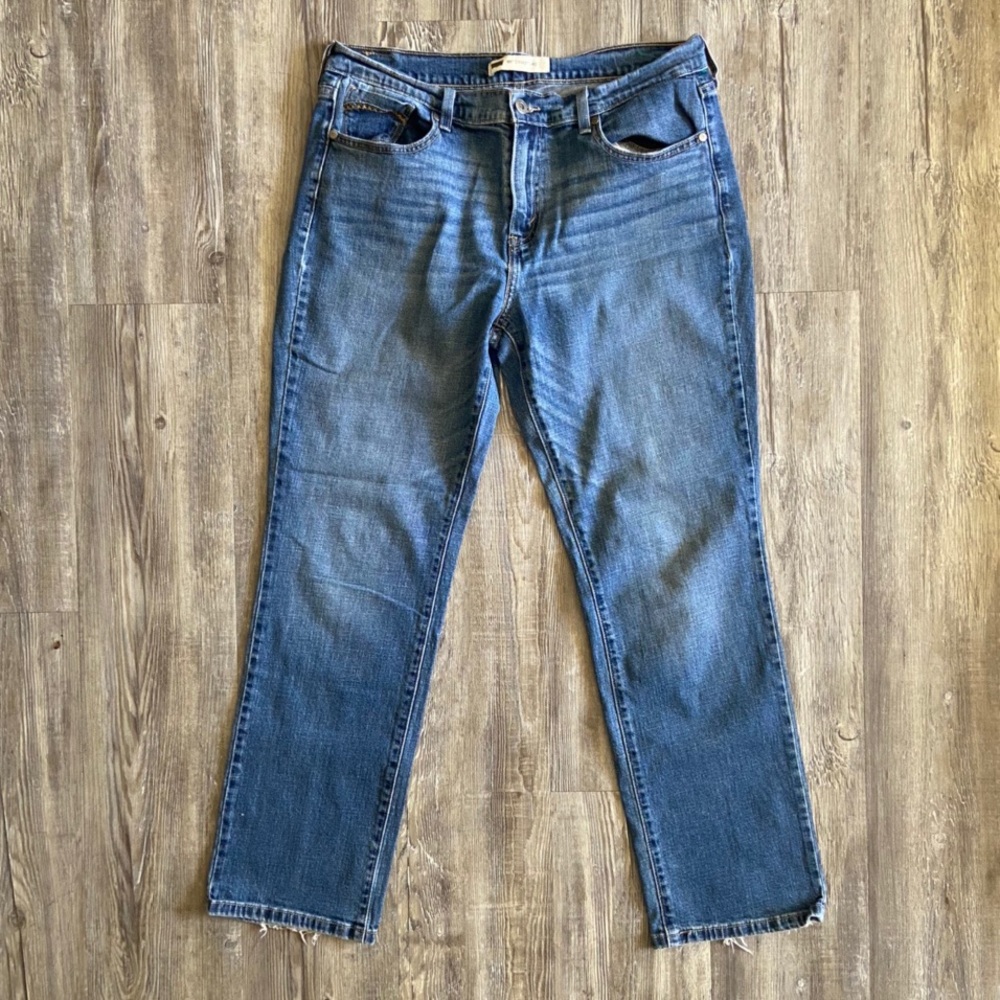 Levis 505 straight jeans